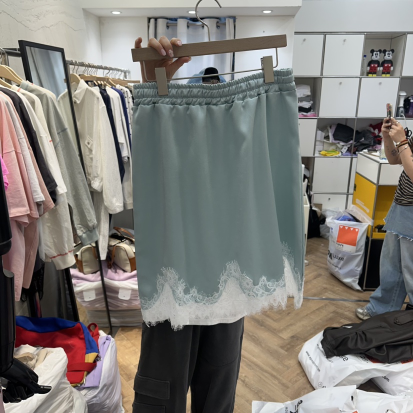 DE LINE韓國東大門直郵女士新品職業熱賣推薦半身裙中短裙DE LINE半身裙/中短裙