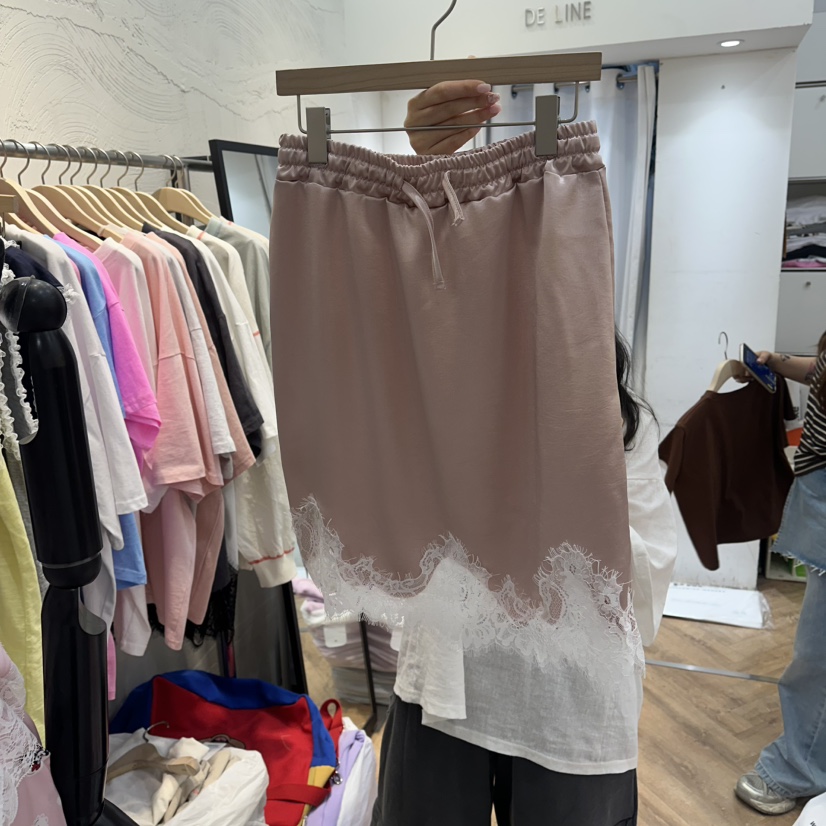 DE LINE韓國東大門直郵女士新品職業熱賣推薦半身裙中短裙DE LINE半身裙/中短裙圖色2