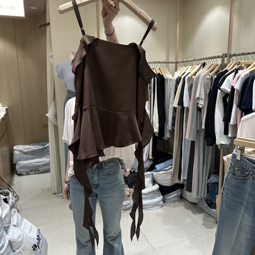 VINTAGE VIBE韓國直郵女裝新款職業休閑熱賣26春夏吊帶背心VINTAGE VIBE吊帶/背心