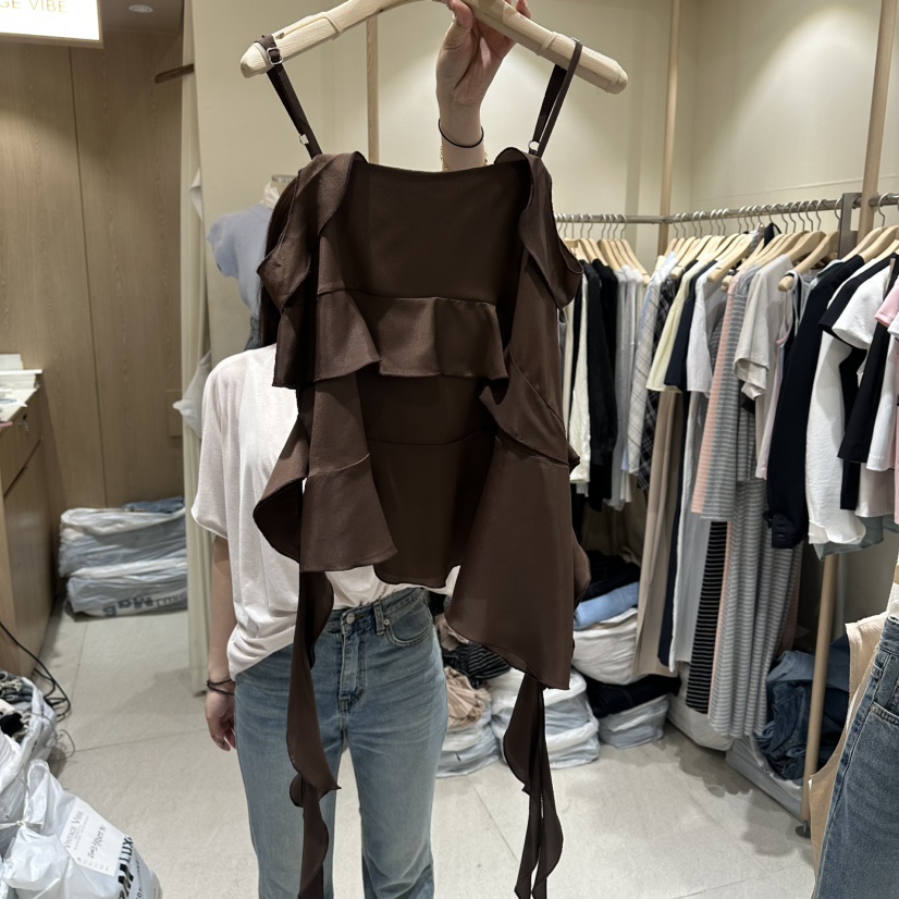 VINTAGE VIBE韓國直郵女裝新款職業休閑熱賣26春夏吊帶背心VINTAGE VIBE吊帶/背心圖色1