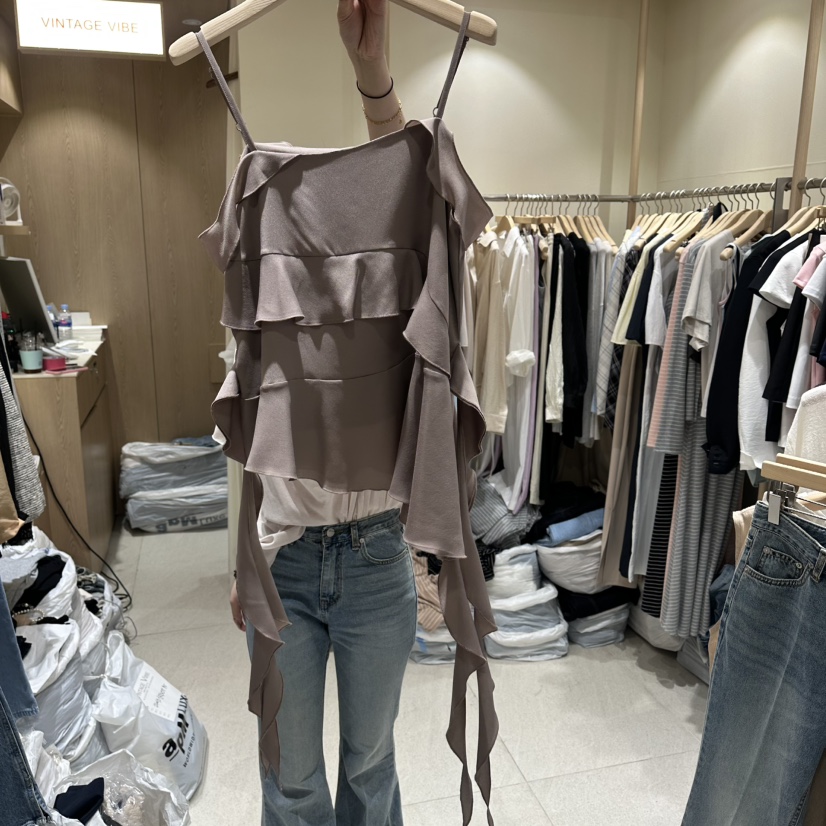 VINTAGE VIBE韓國直郵女裝新款職業休閑熱賣26春夏吊帶背心VINTAGE VIBE吊帶/背心圖色3