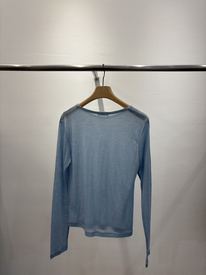 FL LANEL韓國代購女裝新款26春夏人氣推薦職業時尚長袖T恤FL LANEL長袖T恤