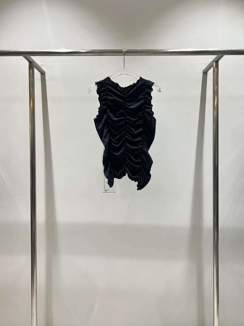 CESTLAVIE韓國東大門直郵女裝新品推薦26春夏吊帶背心褶皺CESTLAVIE吊帶/背心圖色2