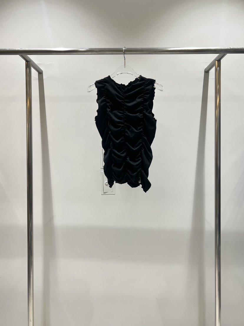 CESTLAVIE韓國東大門直郵女裝新品推薦26春夏吊帶背心褶皺CESTLAVIE吊帶/背心圖色3