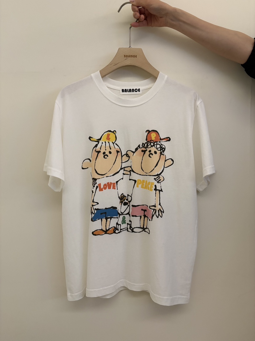 BALANCE韓國直郵女士新品人氣職業休閑時尚26春夏推薦T恤BALANCET恤圖色1