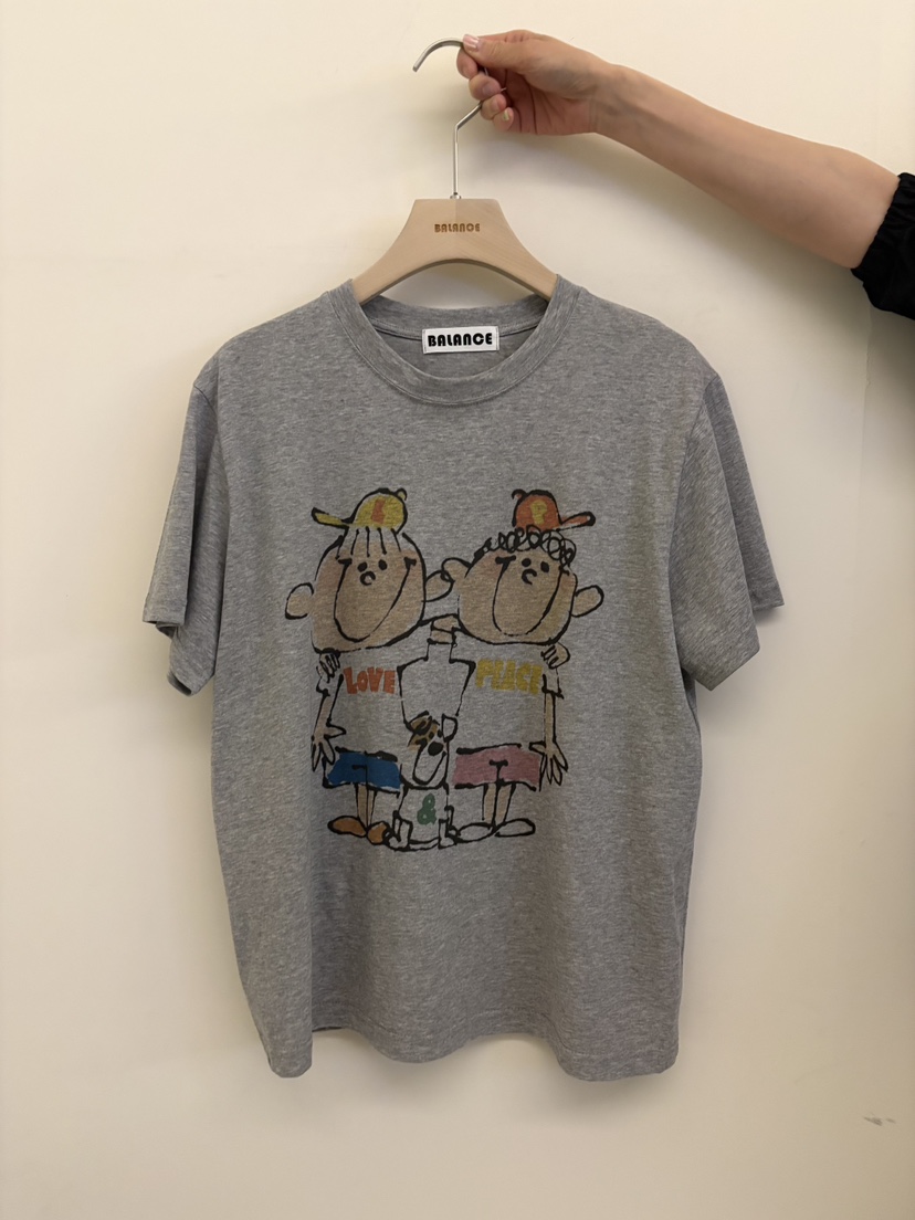 BALANCE韓國直郵女士新品人氣職業休閑時尚26春夏推薦T恤BALANCET恤圖色2