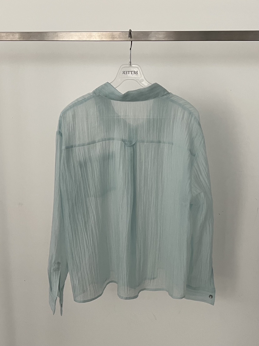 BETTER韓國直郵實拍女士新品職業休閑26春夏時尚襯衫蕾絲衫BETTER襯衫/蕾絲衫