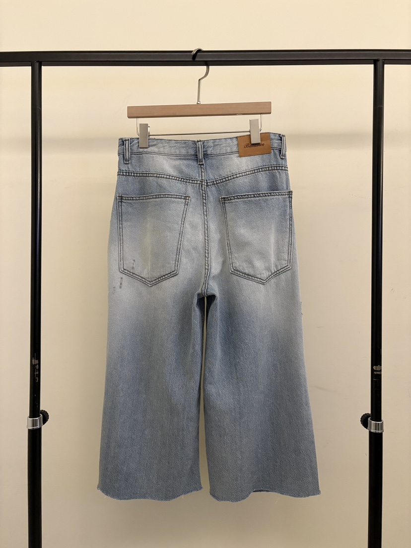 BALANCE韓國東大門代購女士新品熱賣人氣時尚休閑職業牛仔褲BALANCE牛仔褲