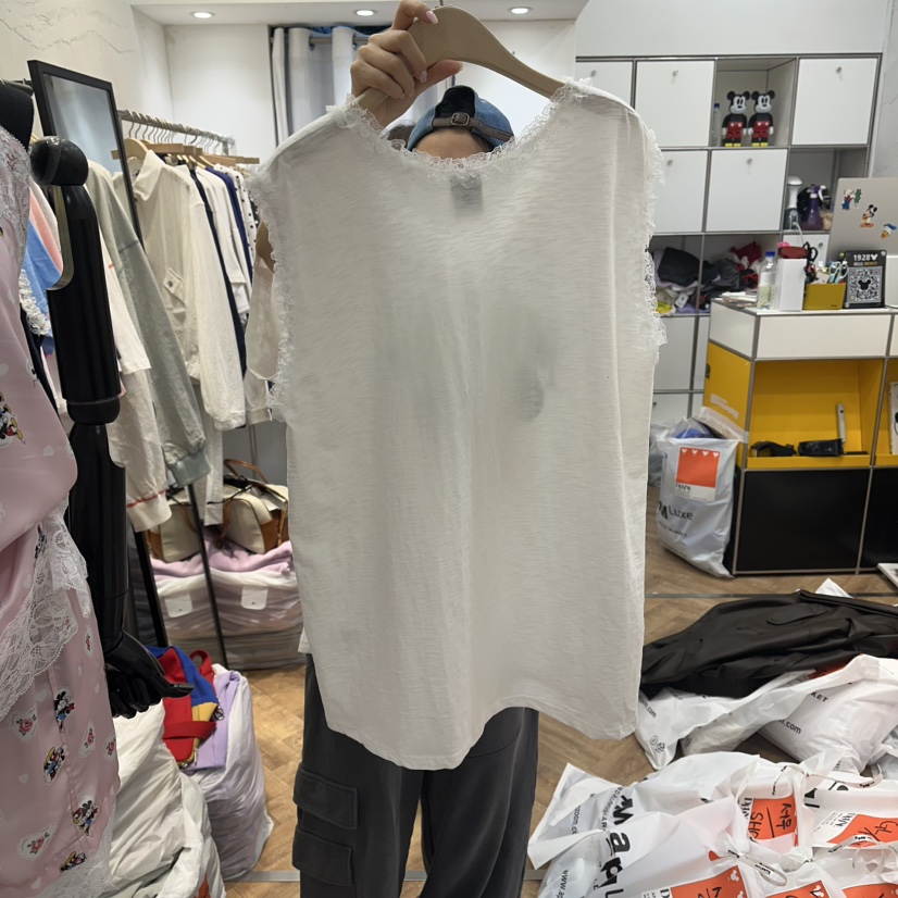 DE LINE韓國代購女士新品時尚26春夏推薦人氣熱賣吊帶背心DE LINE吊帶/背心