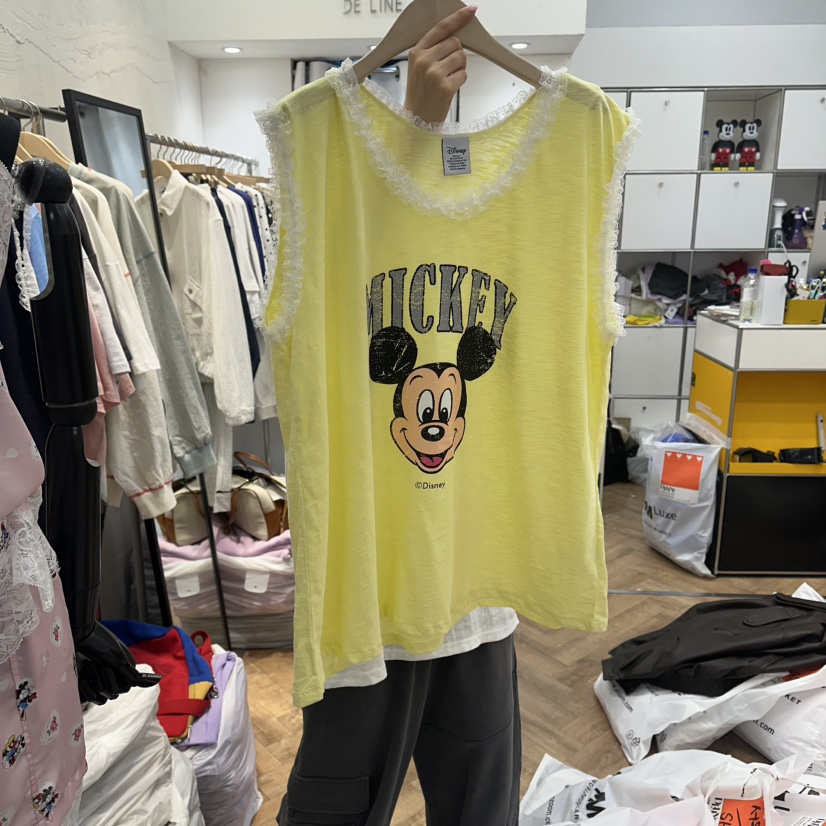 DE LINE韓國代購女士新品時尚26春夏推薦人氣熱賣吊帶背心DE LINE吊帶/背心圖色2