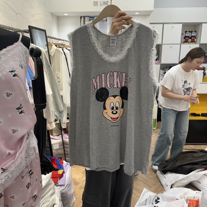 DE LINE韓國代購女士新品時尚26春夏推薦人氣熱賣吊帶背心DE LINE吊帶/背心圖色3