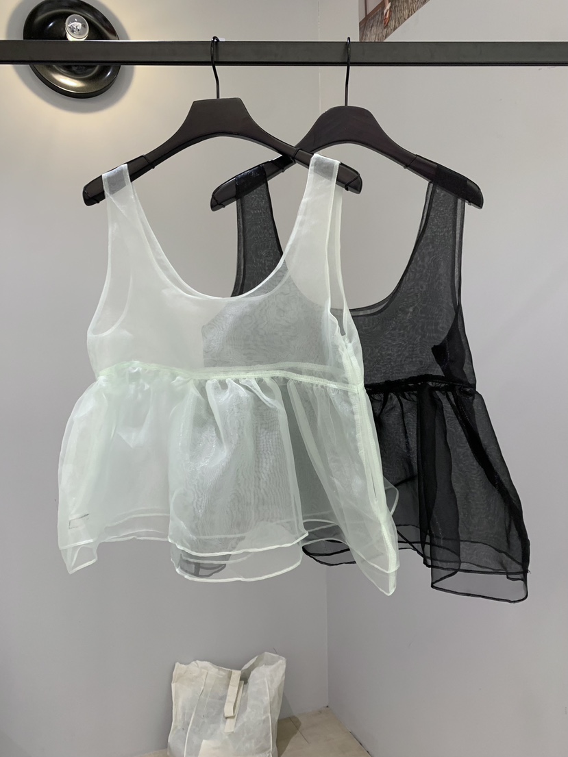 SOFTNESS韓國東大門代購女士新款休閑人氣26春夏吊帶背心透明Softness/Cosmic吊帶/背心