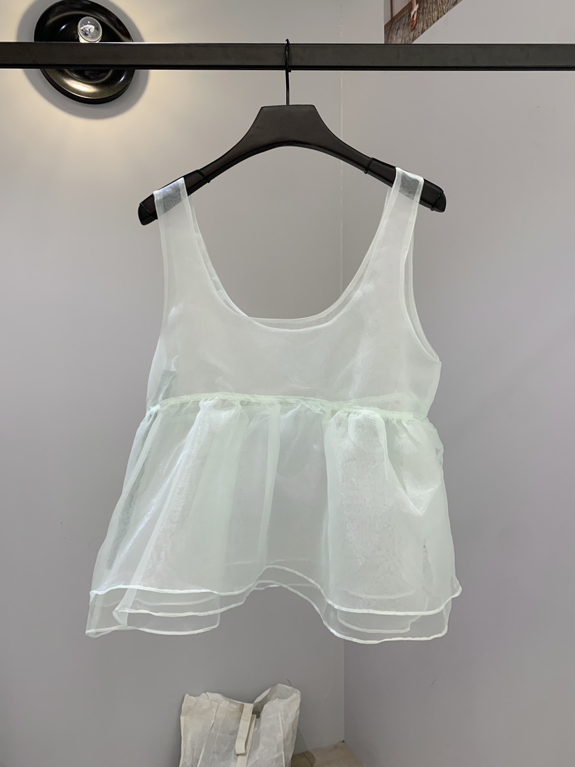 SOFTNESS韓國東大門代購女士新款休閑人氣26春夏吊帶背心透明Softness/Cosmic吊帶/背心