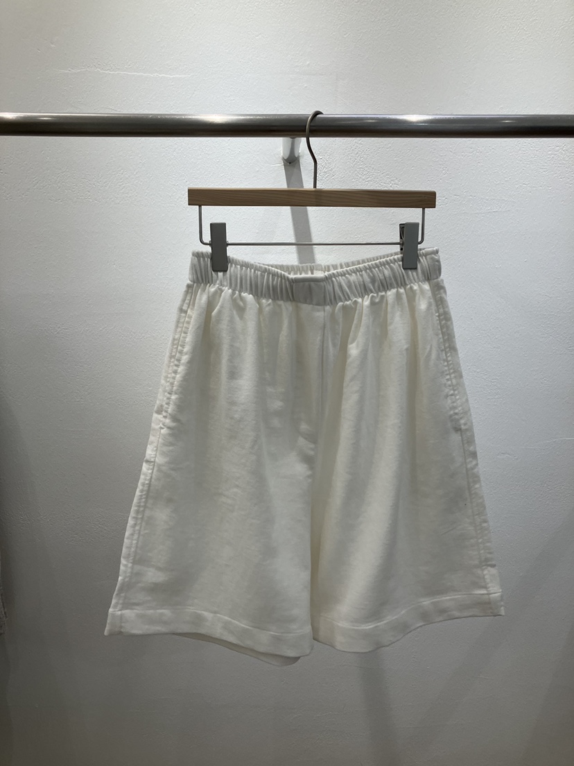 FL LANEL韓國直郵女士新款休閑熱賣職業時尚推薦短褲亞麻FL LANEL短褲圖色1