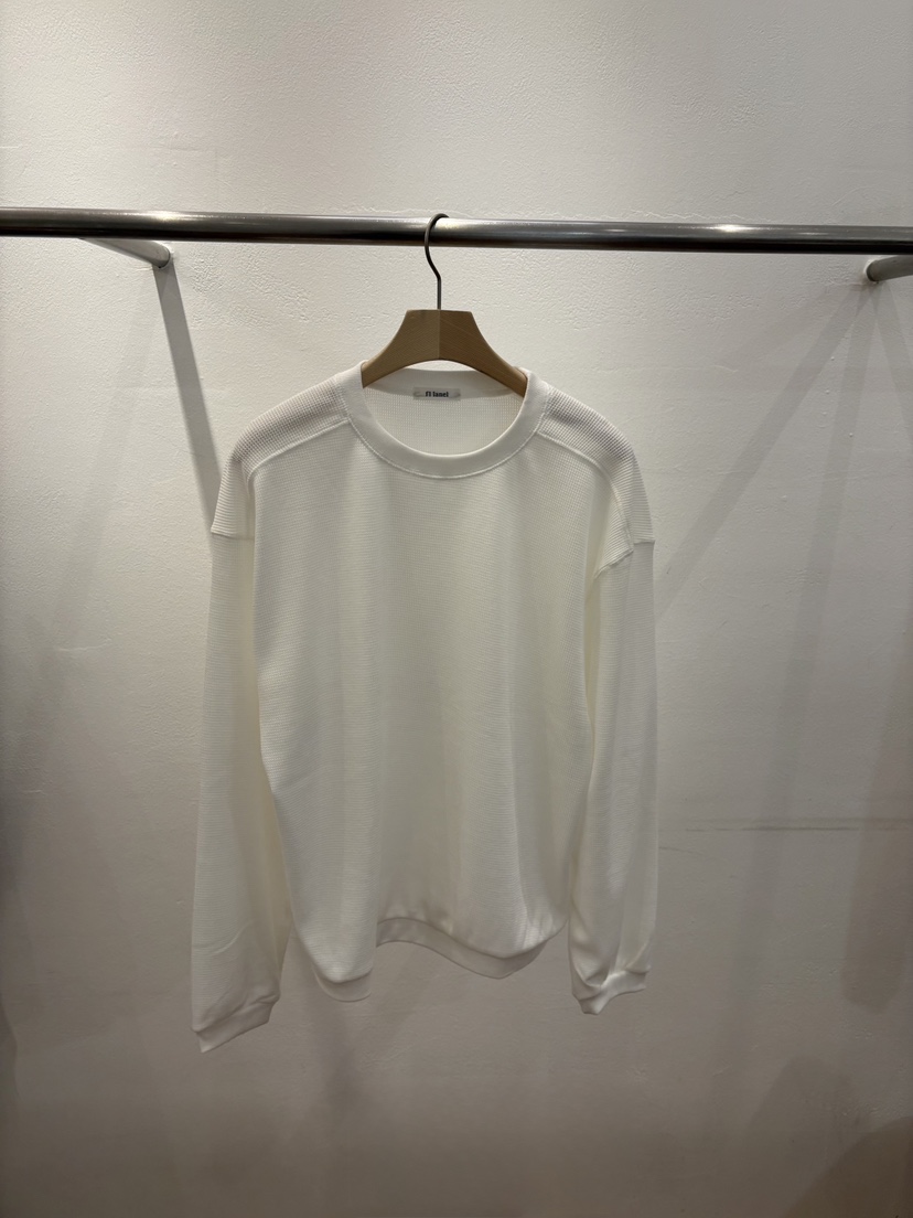 FL LANEL韓國東大門代購女裝新款職業衛衣華夫格格紋透明FL LANEL衛衣圖色1