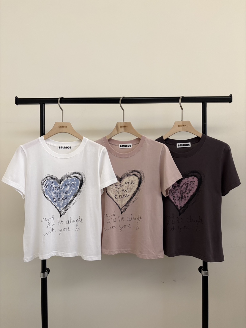 BALANCE韓國東大門直郵女士新品時尚休閑人氣26春夏推薦T恤BALANCET恤