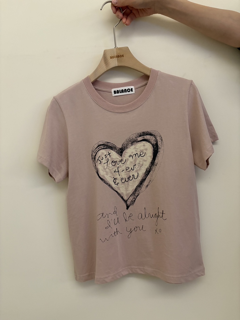 BALANCE韓國東大門直郵女士新品時尚休閑人氣26春夏推薦T恤BALANCET恤圖色2