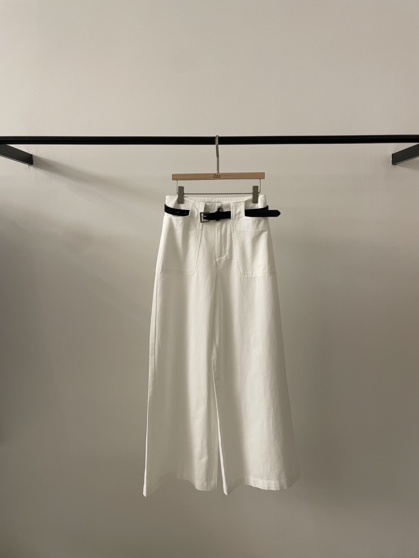 2DA/DARIMI-P韓國東大門直郵女裝新款熱賣休閑褲含腰帶2DA/DARIMI-P休閑褲圖色1