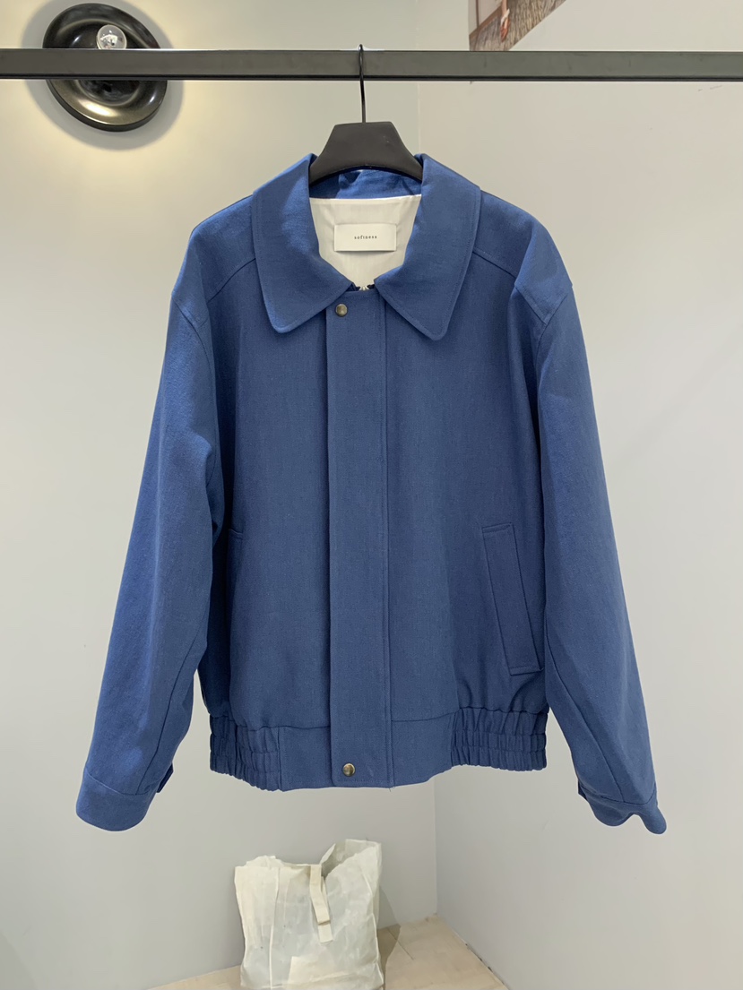 SOFTNESS韓國代購女裝新品推薦26春夏職業熱賣休閑夾克亞麻Softness/Cosmic夾克圖色2