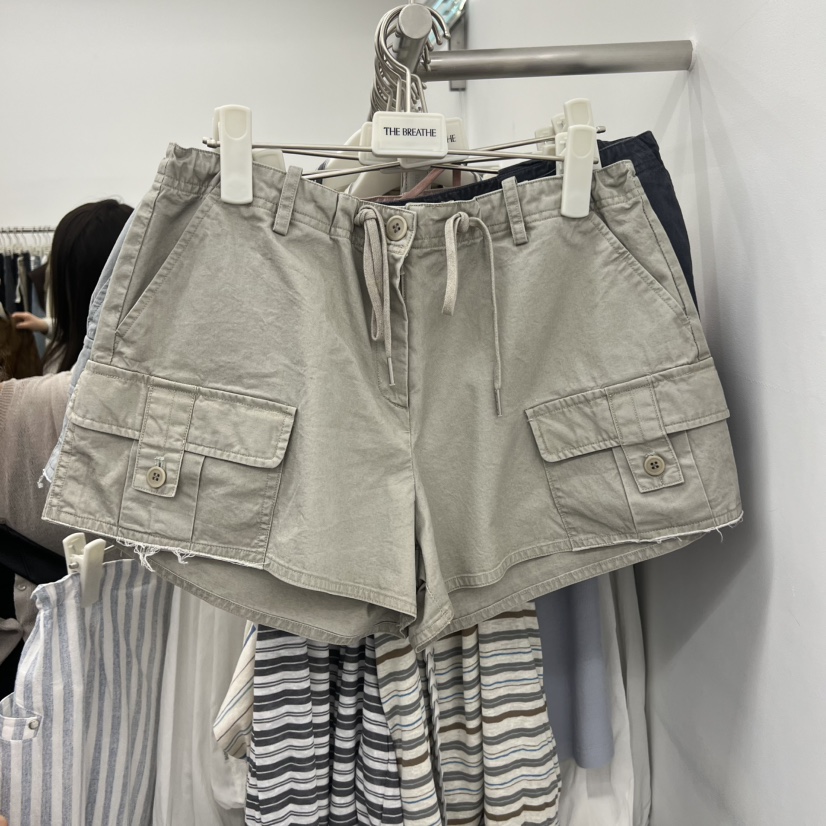 BREATHE韓國直郵女士新款推薦時尚休閑職業26春夏熱賣短褲BREATHE短褲圖色1