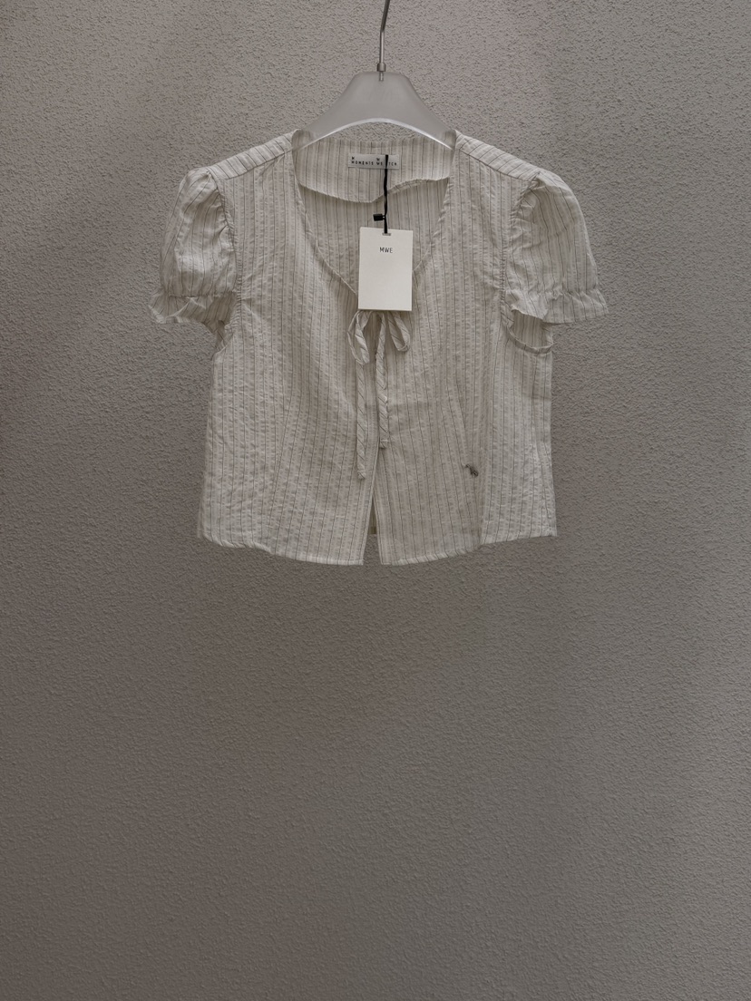 MWE韓國直郵實拍女士新品熱賣人氣休閑推薦職業襯衫蕾絲衫MWE襯衫/蕾絲衫圖色1