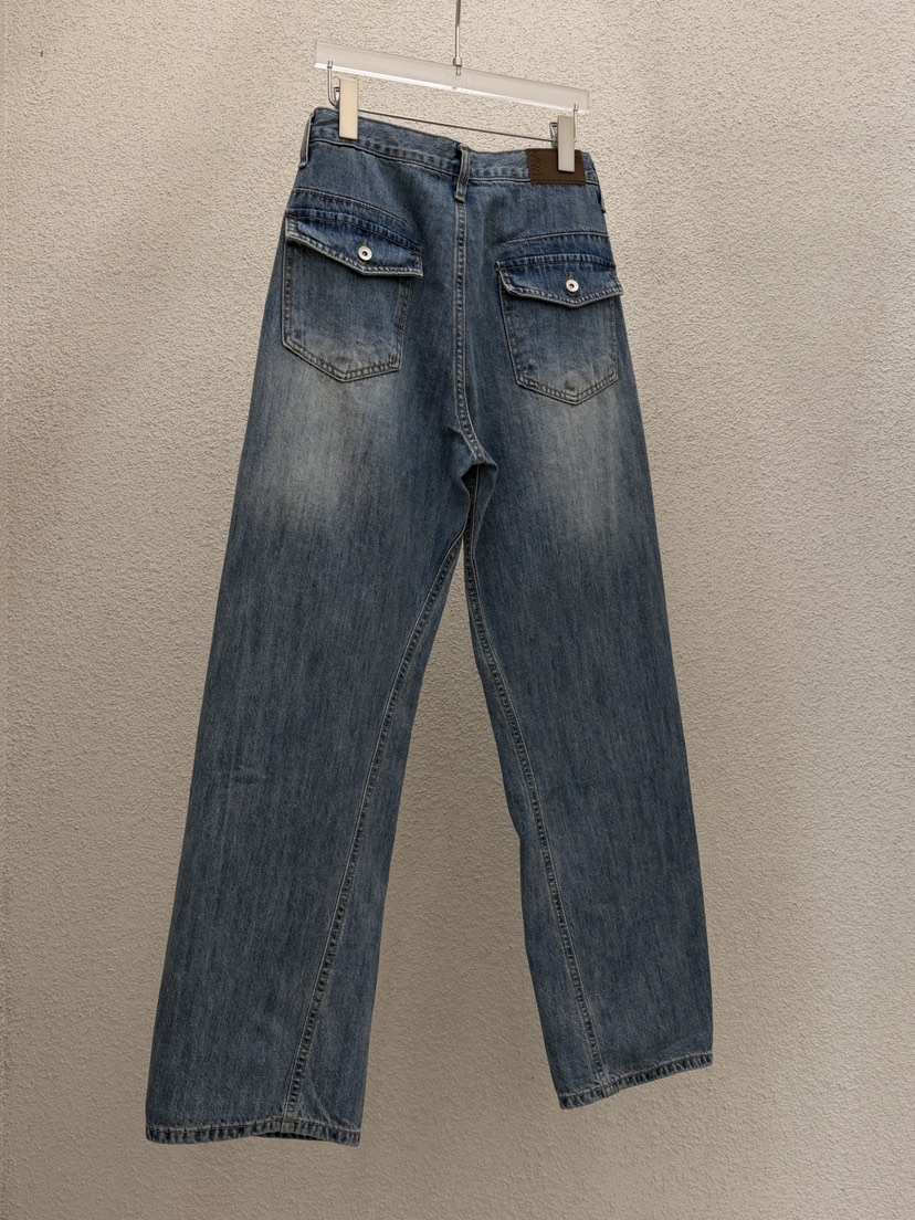 MWE韓國東大門代購女裝新款26春夏人氣職業休閑推薦牛仔褲MWE牛仔褲