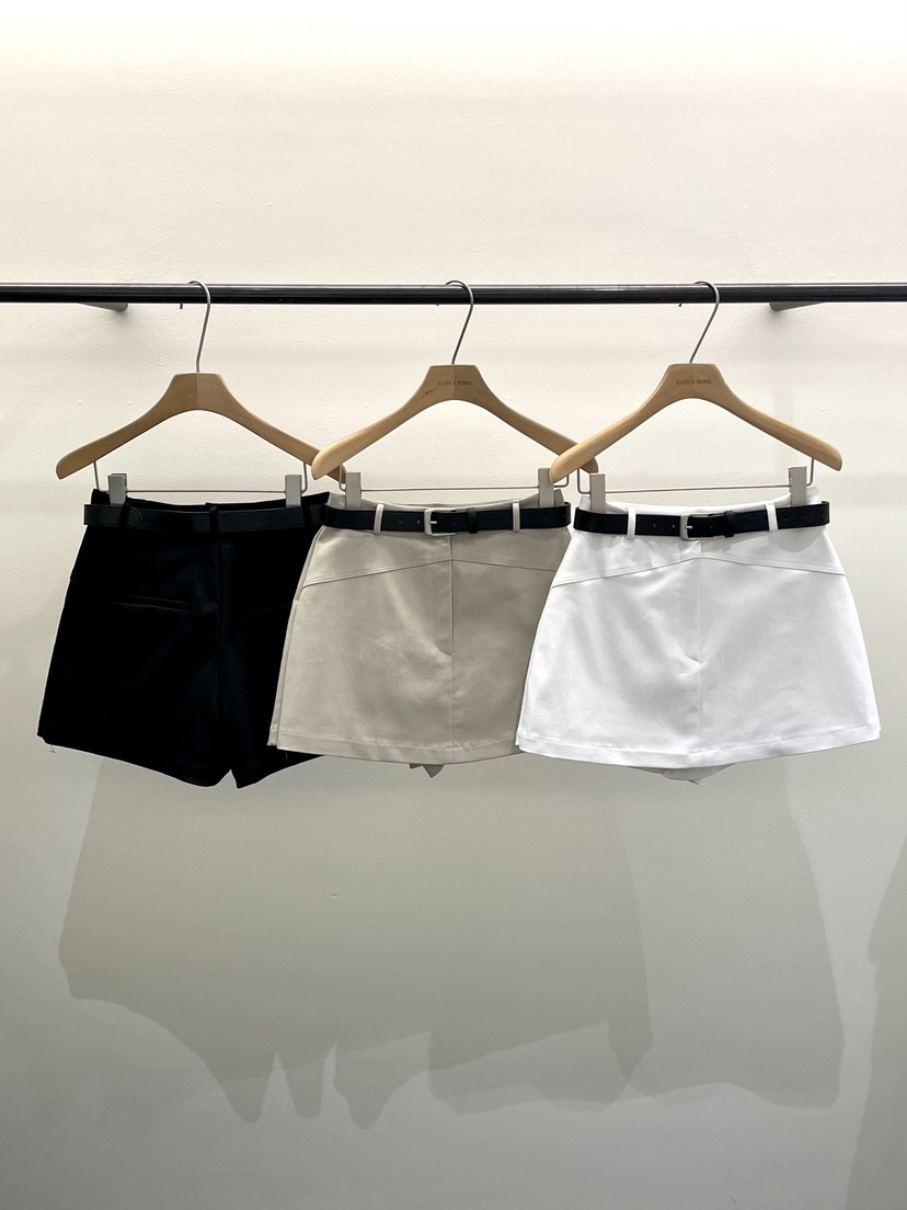 OBSESS韓國直郵實拍女裝新款26春夏熱賣人氣職業裙褲含腰帶OBSESS/EARLY BIRD裙褲