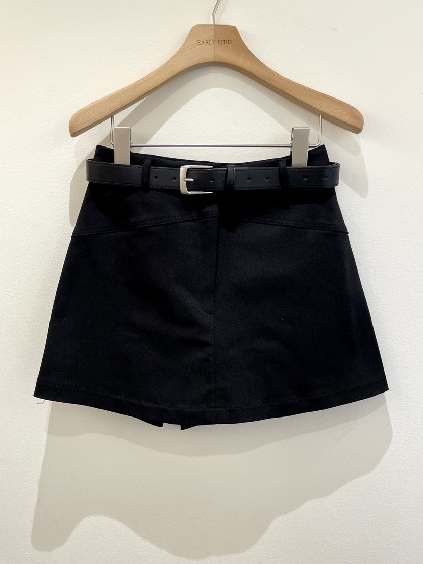 OBSESS韓國直郵實拍女裝新款26春夏熱賣人氣職業裙褲含腰帶OBSESS/EARLY BIRD裙褲圖色3