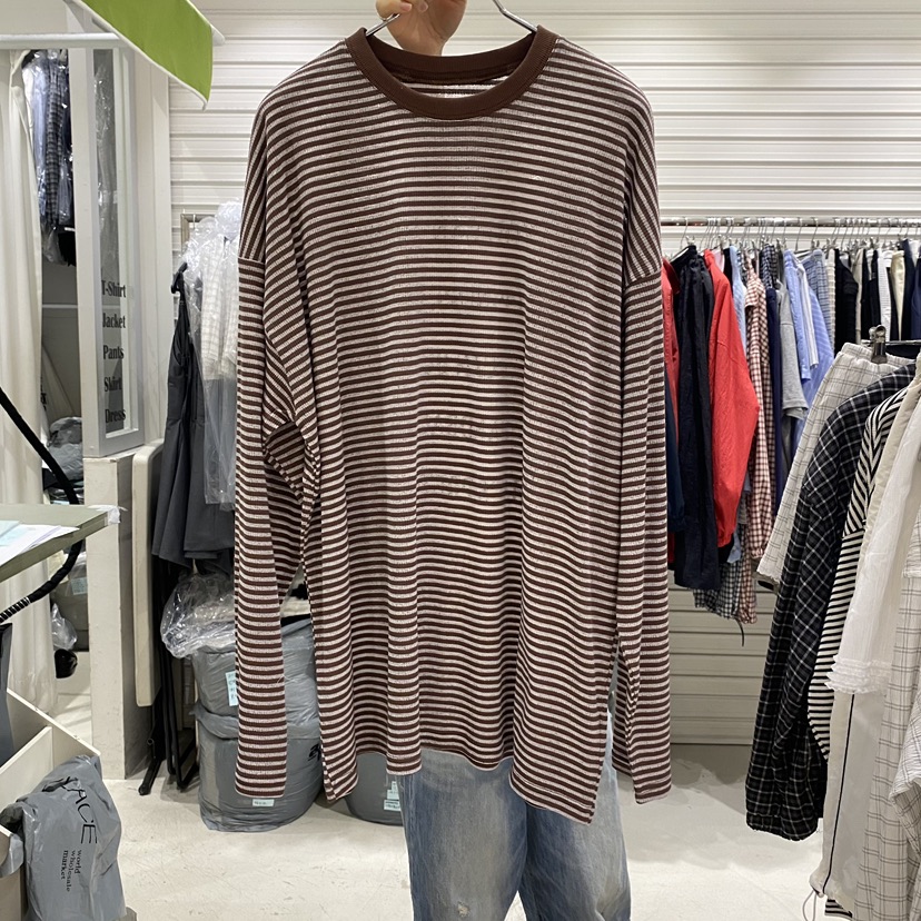 BRICKLANE韓國東大門直郵女裝新品推薦26春夏職業長袖T恤BRICKLANE長袖T恤圖色2