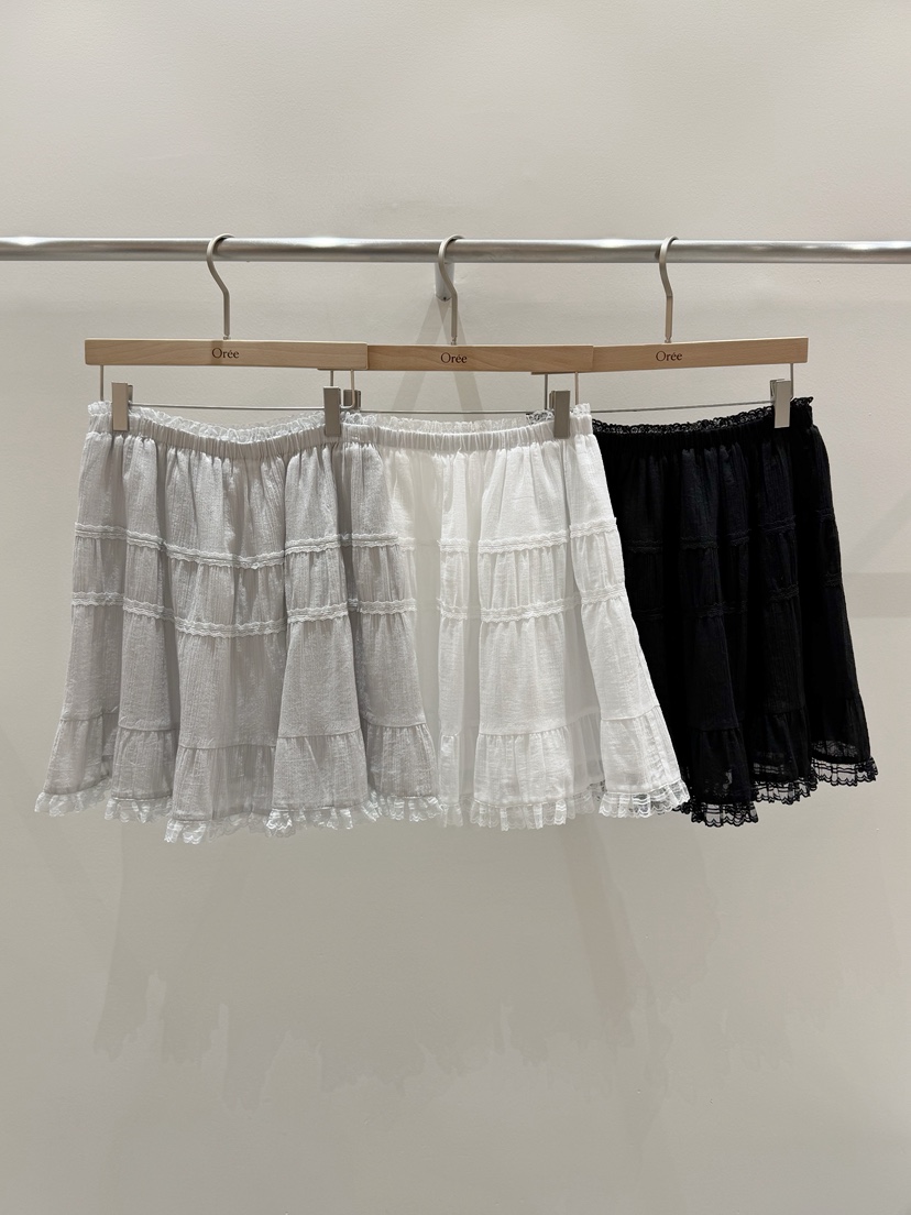 OREE韓國東大門直郵女裝新款熱賣休閑26春夏推薦人氣短裙OREE短裙