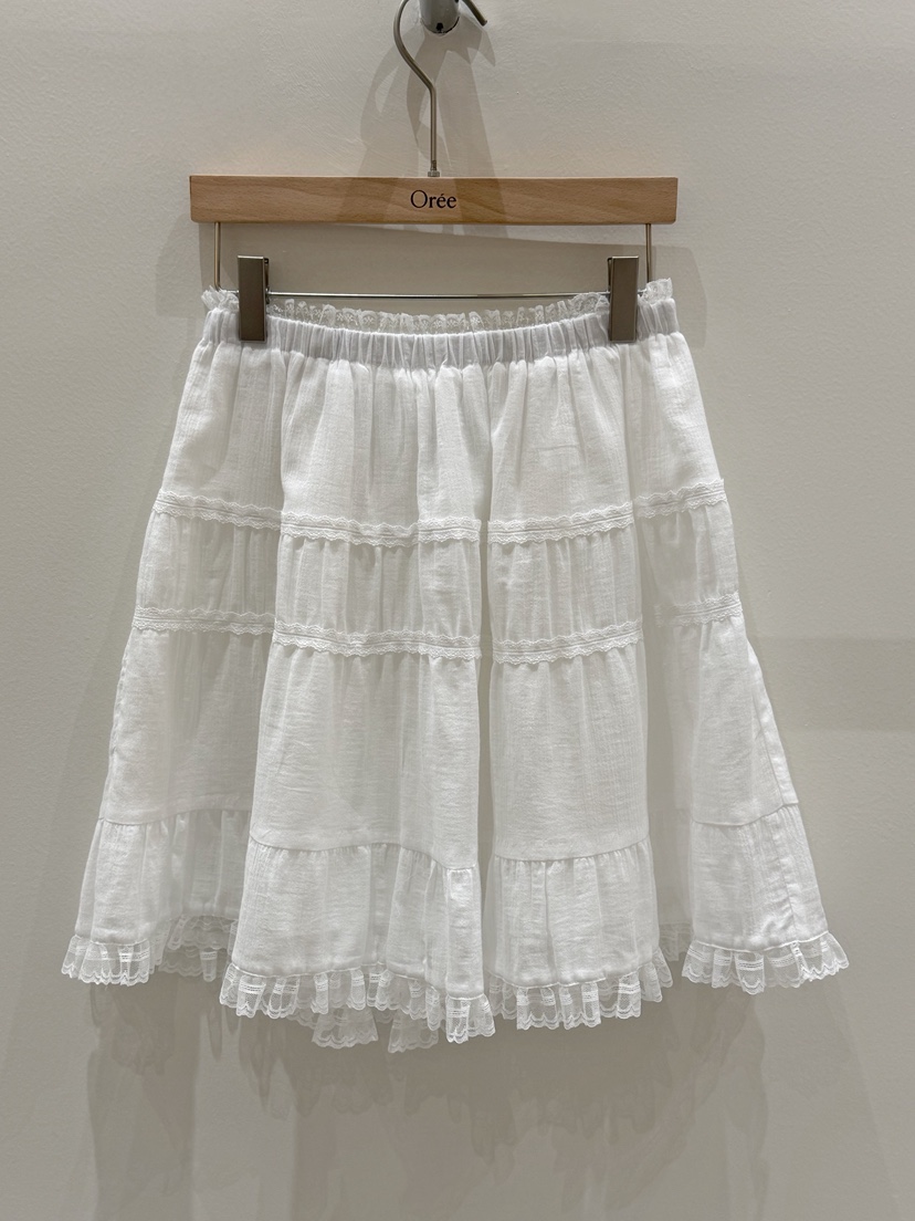 OREE韓國東大門直郵女裝新款熱賣休閑26春夏推薦人氣短裙OREE短裙圖色2