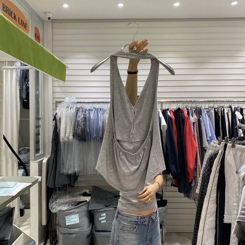 BRICKLANE韓國東大門代購女士新品26春夏職業人氣吊帶背心BRICKLANE吊帶/背心