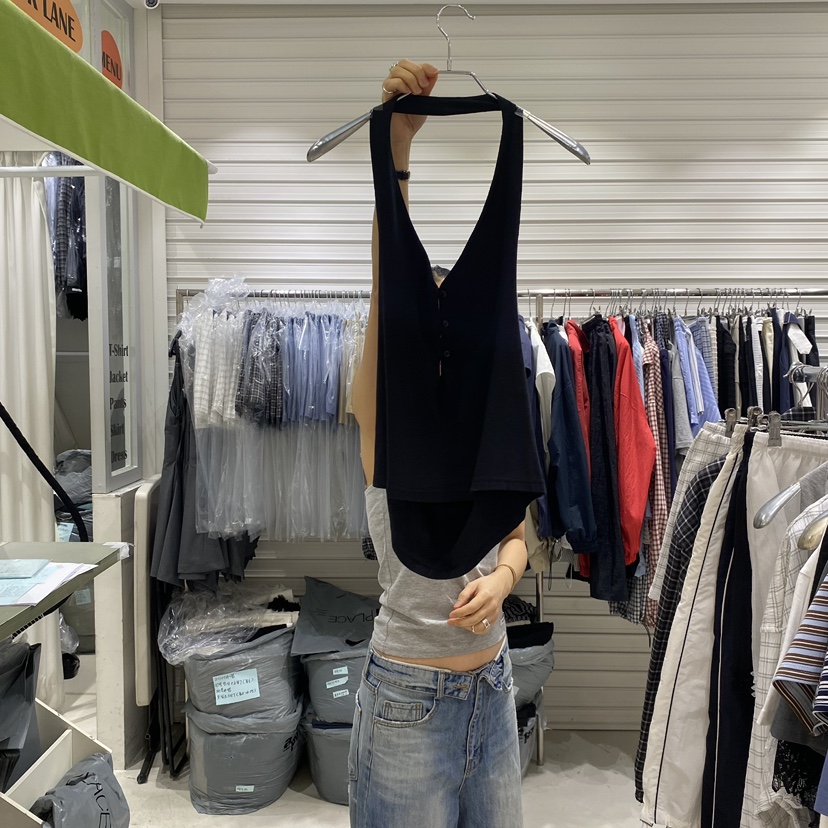 BRICKLANE韓國東大門代購女士新品26春夏職業人氣吊帶背心BRICKLANE吊帶/背心圖色2