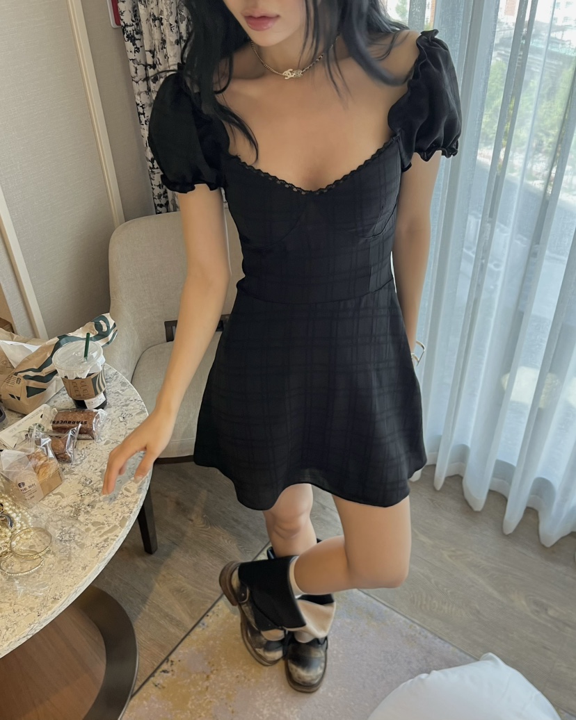 LOVE PULL韓國直郵女裝新款推薦休閑職業人氣時尚連衣裙LOVE PULL連衣裙