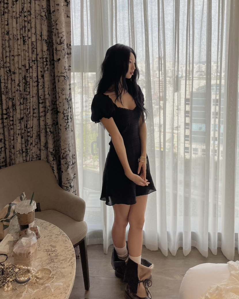 LOVE PULL韓國直郵女裝新款推薦休閑職業人氣時尚連衣裙LOVE PULL連衣裙