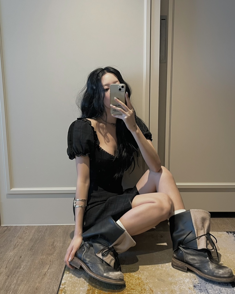 LOVE PULL韓國直郵女裝新款推薦休閑職業人氣時尚連衣裙LOVE PULL連衣裙