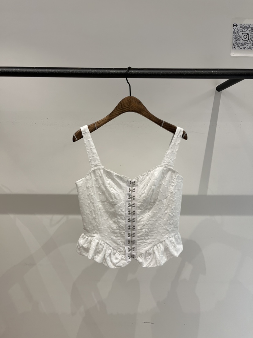 LOVE PULL韓國代購女裝新品推薦時尚26春夏職業吊帶背心LOVE PULL吊帶/背心圖色1