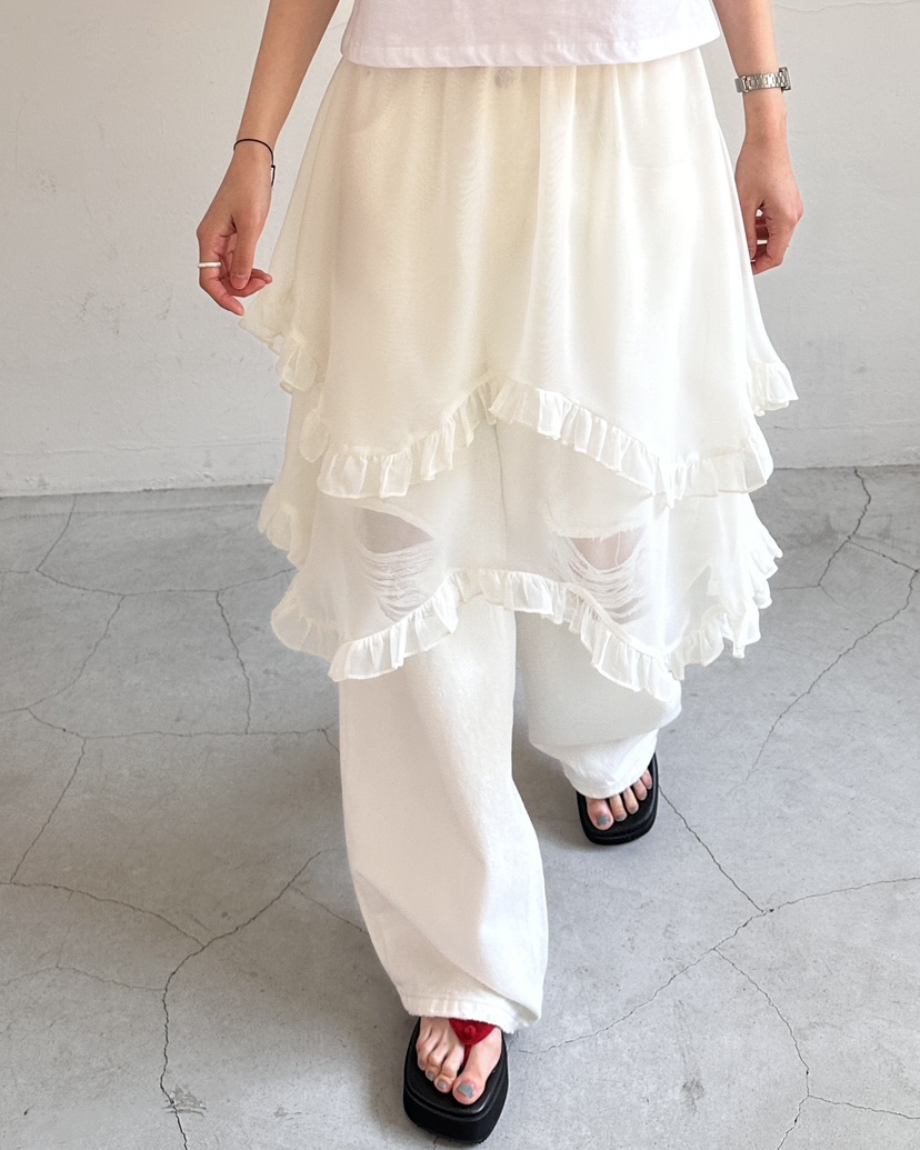 HOWDY/FACT THE NERD韓國代購女士新品推薦半身裙中短裙HOWDY/FACT THE NERD半身裙/中短裙圖色1