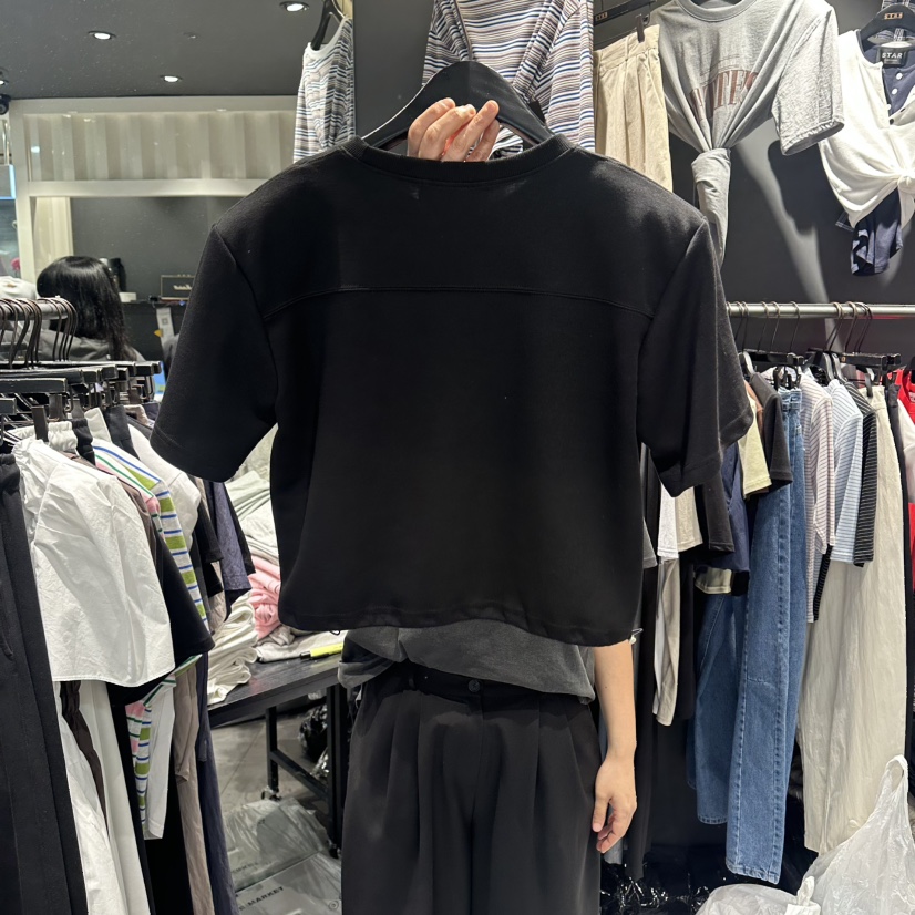 STAR-L韓國代購女士新款26春夏休閑熱賣推薦職業時尚T恤STAR-LT恤