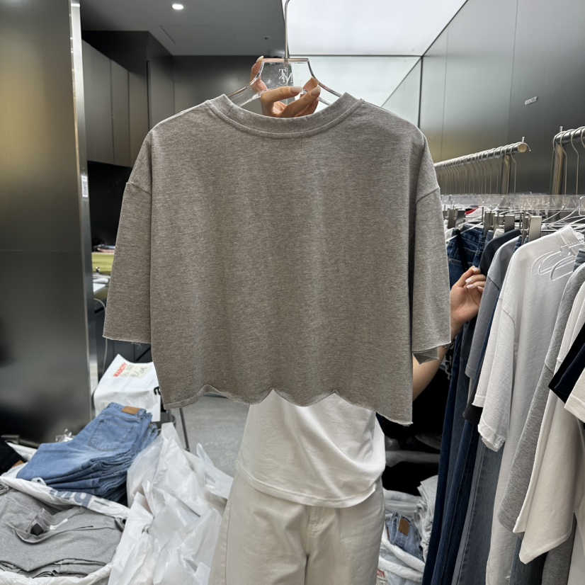 MADCITY/SAGAFURS韓國直郵女裝新款熱賣人氣休閑職業T恤MADCITY/SAGAFURST恤