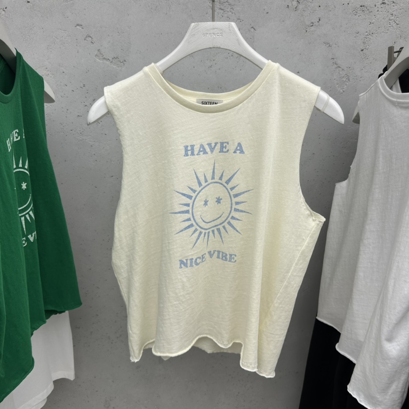 SIXTEEN韓國代購女裝新款推薦時尚休閑熱賣26春夏吊帶背心SIXTEEN吊帶/背心圖色2