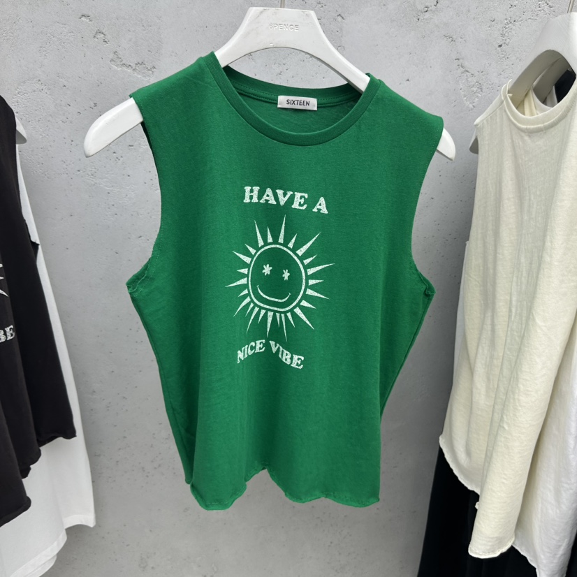 SIXTEEN韓國代購女裝新款推薦時尚休閑熱賣26春夏吊帶背心SIXTEEN吊帶/背心圖色3