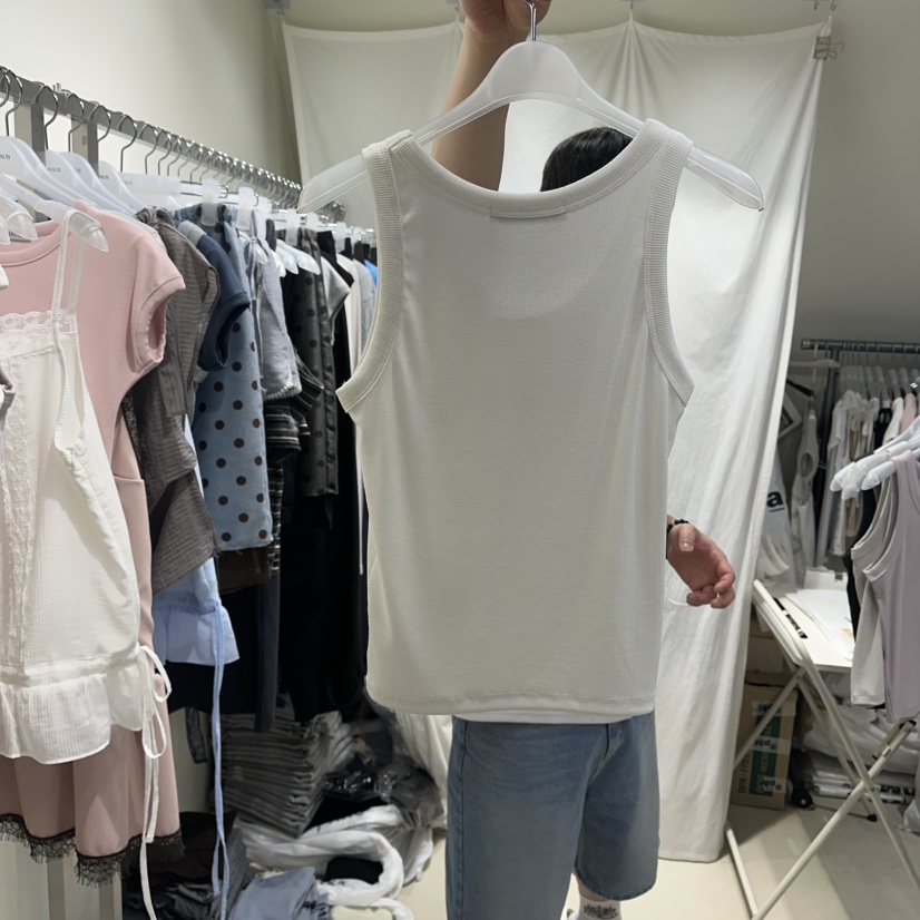 OWNS韓國東大門代購女裝新品職業時尚休閑熱賣26春夏吊帶背心OWNS HAUS吊帶/背心