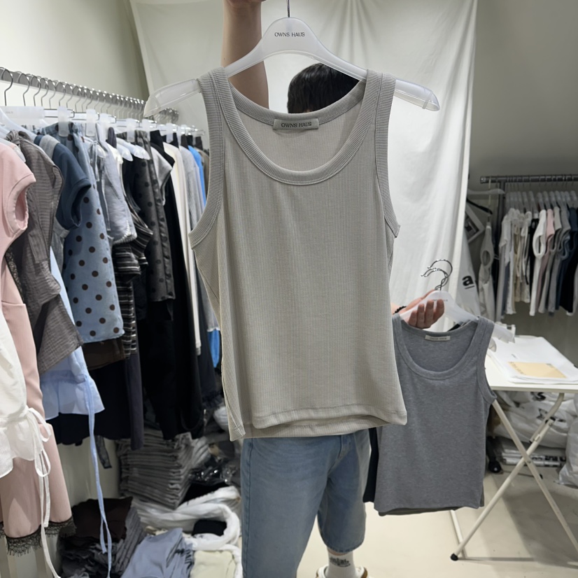 OWNS韓國東大門代購女裝新品職業時尚休閑熱賣26春夏吊帶背心OWNS HAUS吊帶/背心圖色3