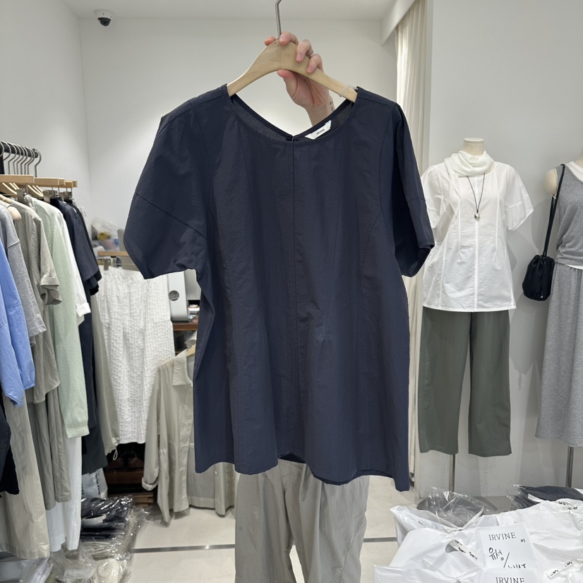 IRVINE韓國東大門代購女裝新品26春夏休閑推薦襯衫蕾絲衫IRVINE襯衫/蕾絲衫圖色3