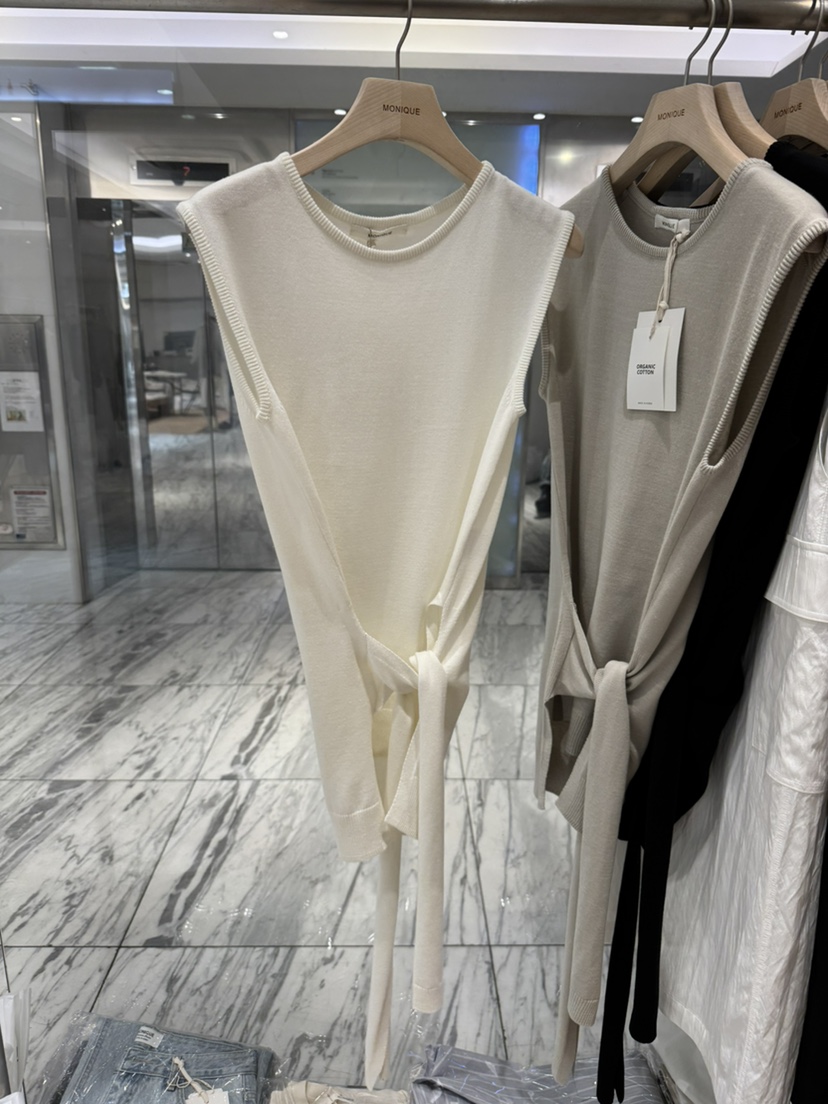 MONIQUE韓國代購女裝新品休閑職業推薦26春夏人氣吊帶背心MONIQUE吊帶/背心圖色1