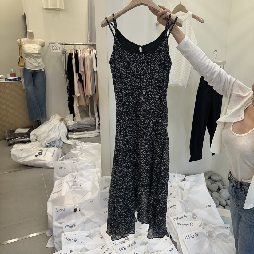 THE LOW韓國直郵女裝新款休閑職業推薦時尚熱賣26春夏連衣裙THE LOW連衣裙