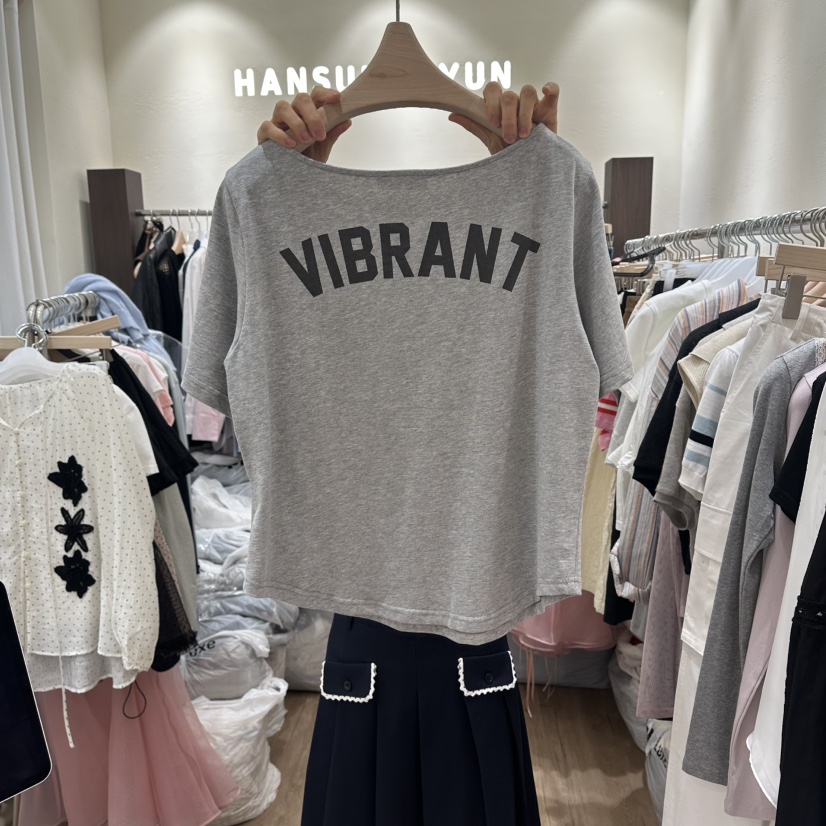 HANSUNGHYUN韓國直郵實拍女士新品休閑推薦熱賣職業26春夏T恤HANSUNGHYUNT恤