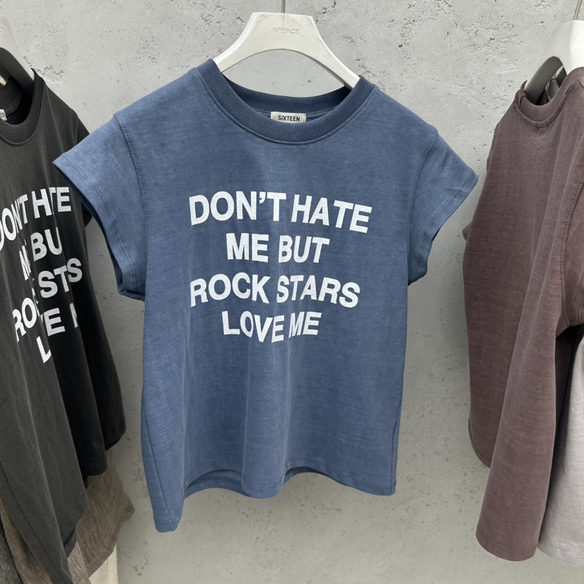 SIXTEEN韓國直郵女裝新品時尚26春夏休閑熱賣人氣推薦T恤SIXTEENT恤圖色4