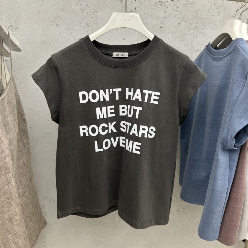 SIXTEEN韓國直郵女裝新品時尚26春夏休閑熱賣人氣推薦T恤SIXTEENT恤圖色5
